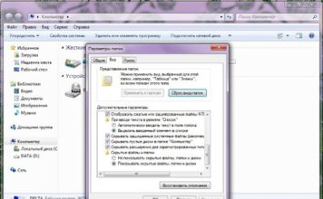 Как увидеть скрытые файлы в папке WIndows?