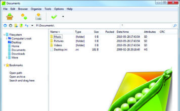 Бесплатный архиватор PeaZip, который может сделать красивыми и другие архиваторы
