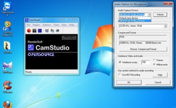 Бесплатная программа CamStudio для захвата видео с монитора